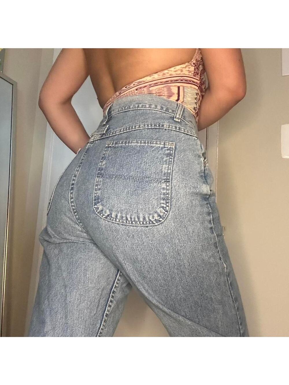 Wrangler vintage straight leg jeans